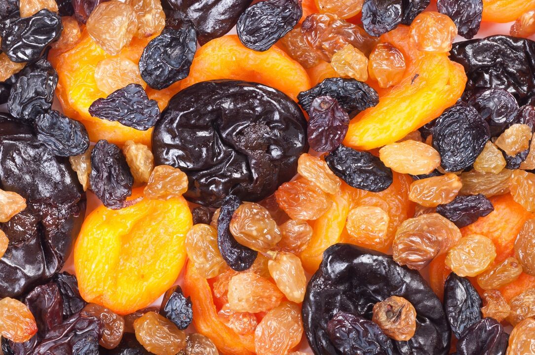 Jam made from dried fruits, pumpkin seeds and honey is used to prevent prostatitis