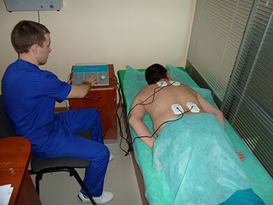 Medical electrophoresis of prostatitis