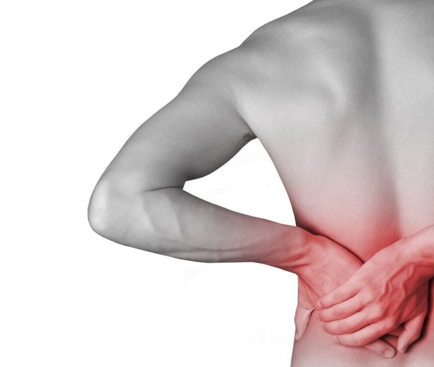 back pain caused by prostatitis